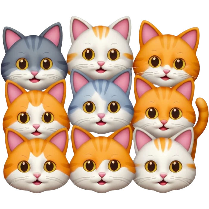 goofy cats emoji