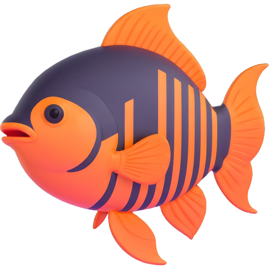 colorful fish emoji