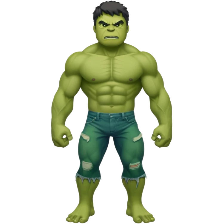 Hulk  full body emoji