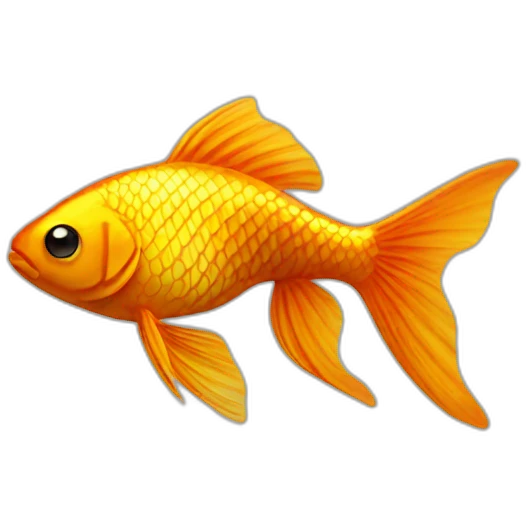 Gold fish emoji