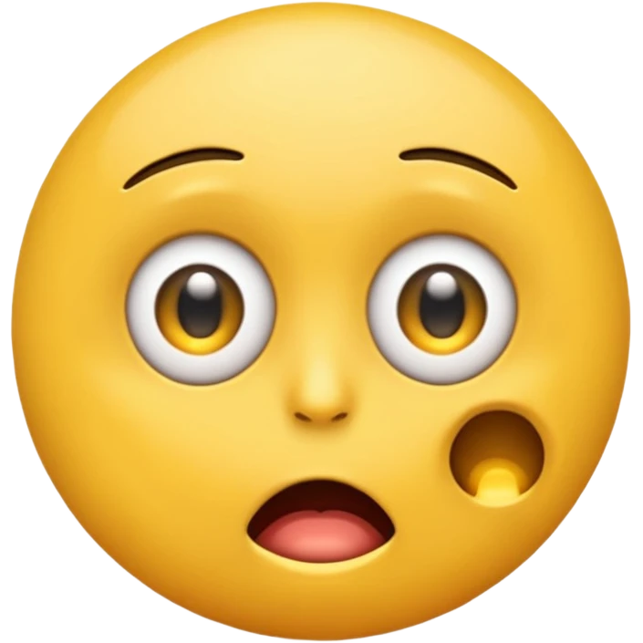 emoji with twitching eye emoji
