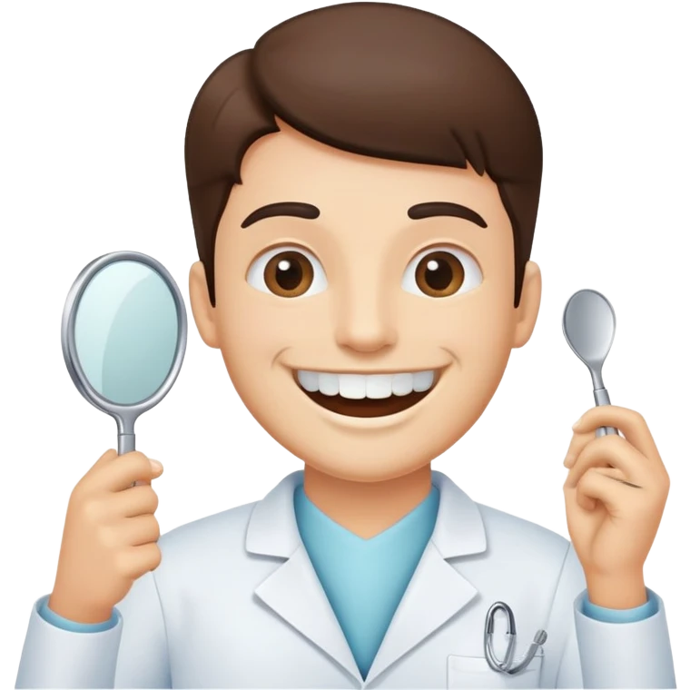 A dentist amateur  emoji