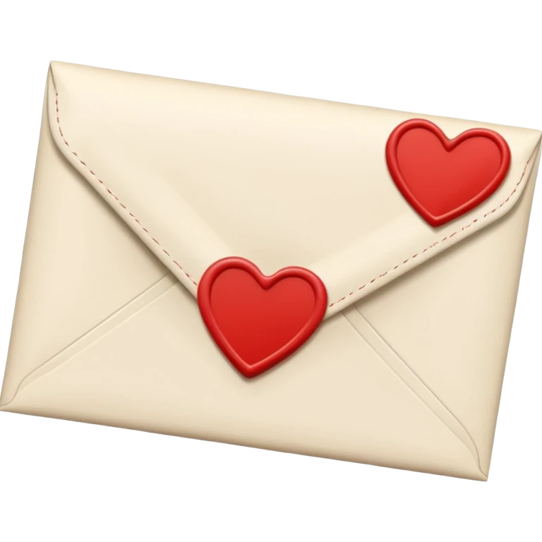 Love letter envelope emoji