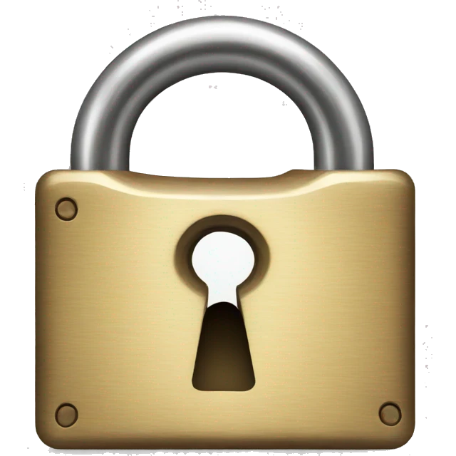 padlock emoji