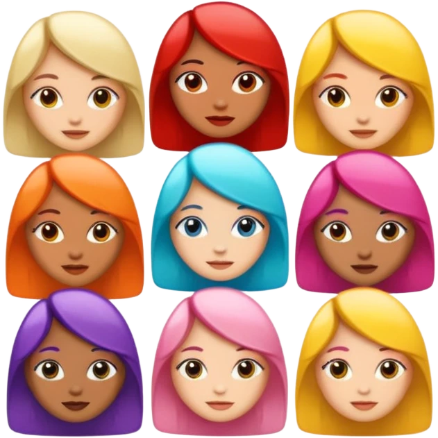 Girlies sticker emoji