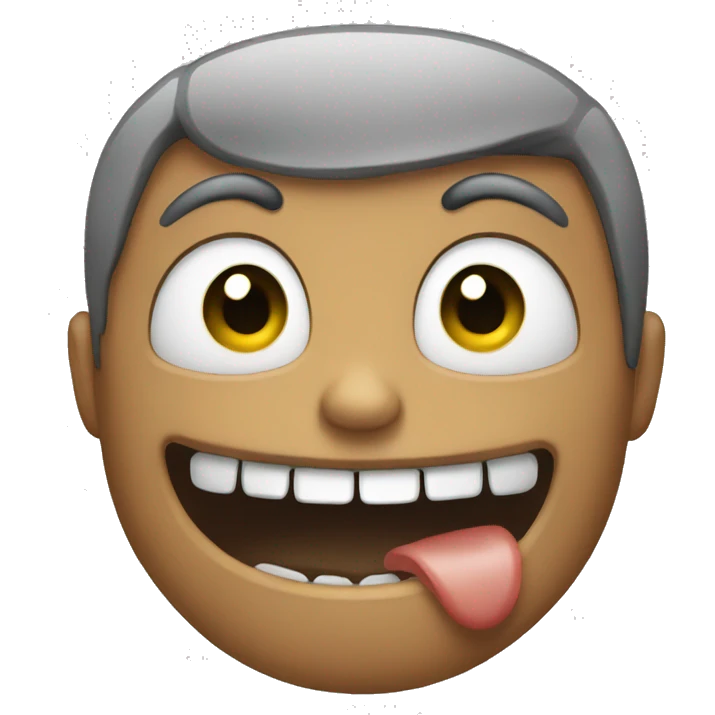 Hungry face emoji
