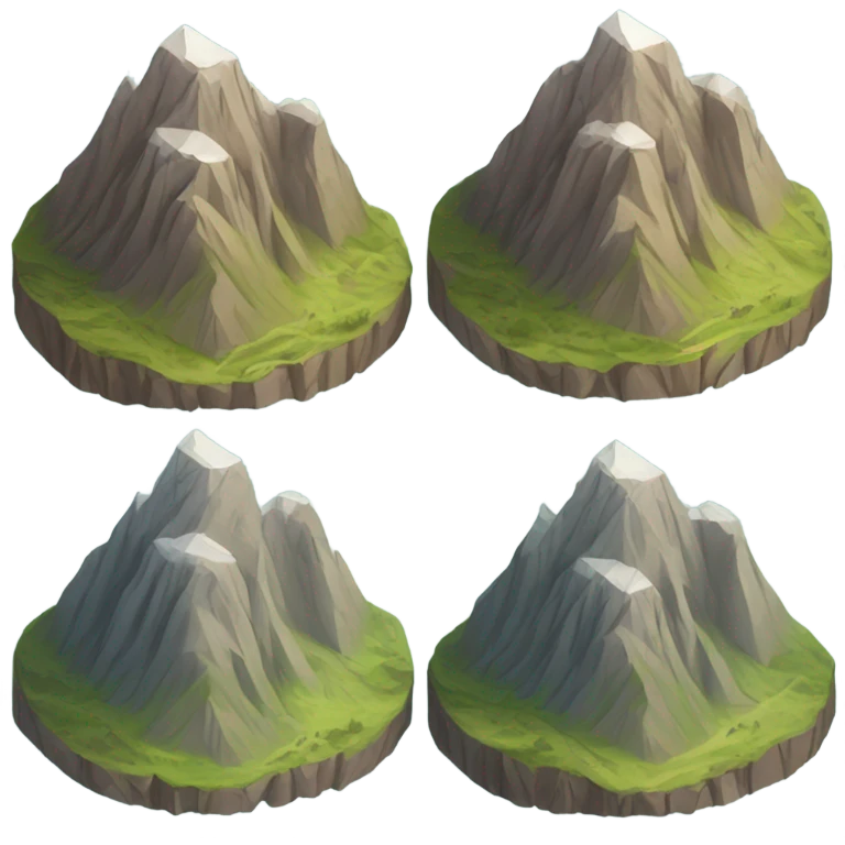 flat top mountain emoji