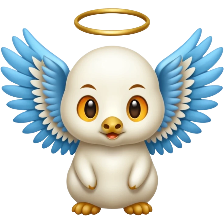 un animal ange de mongolie emoji