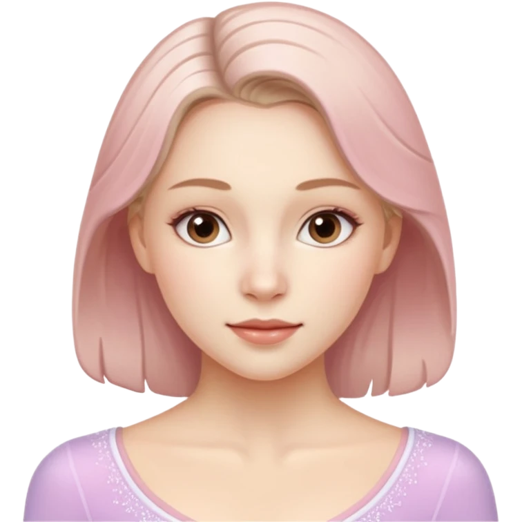 Cinematic Realistic Anna Shcherbakova figure skating Portrait, depicted with lifelike skin texture, subtle rosy undertones, and soft natural lighting that enhances the gentle contours of her face. emoji