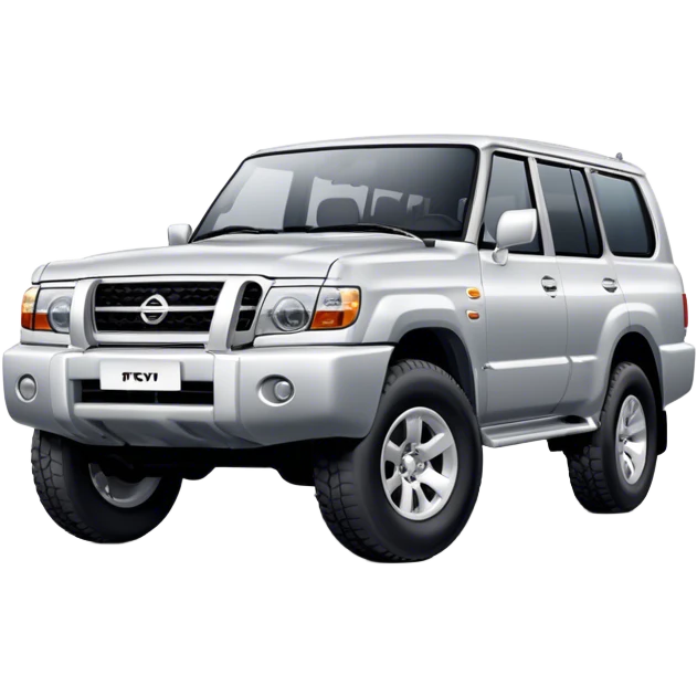 Nissan Patrol - Nissan (Model Year: 2022) (Iconic colour: Silver) emoji