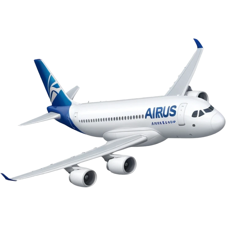 Airbus A320 of Airbus company emoji