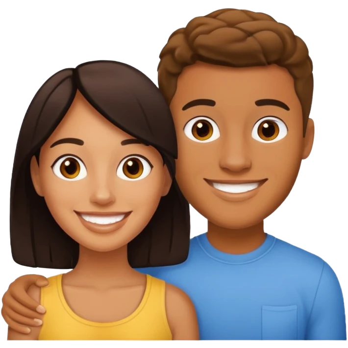 tefi valenzuela and josh king madrid emoji