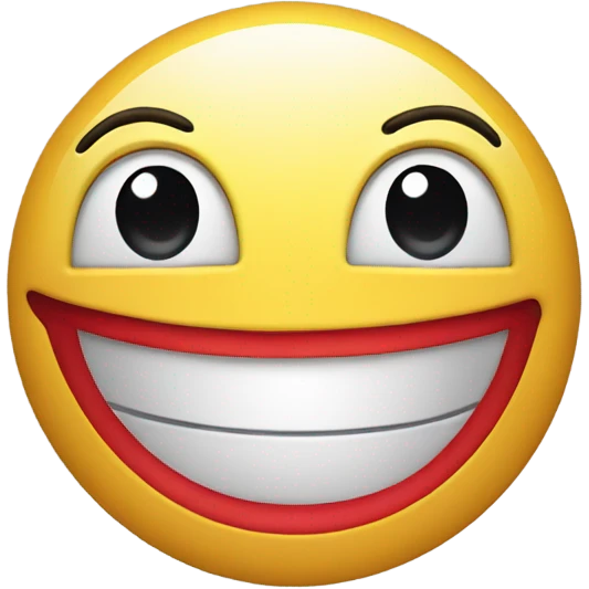 Big love struck smiley face emoji
