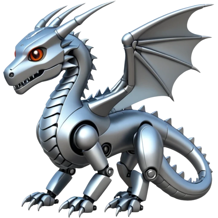 robot dragon emoji