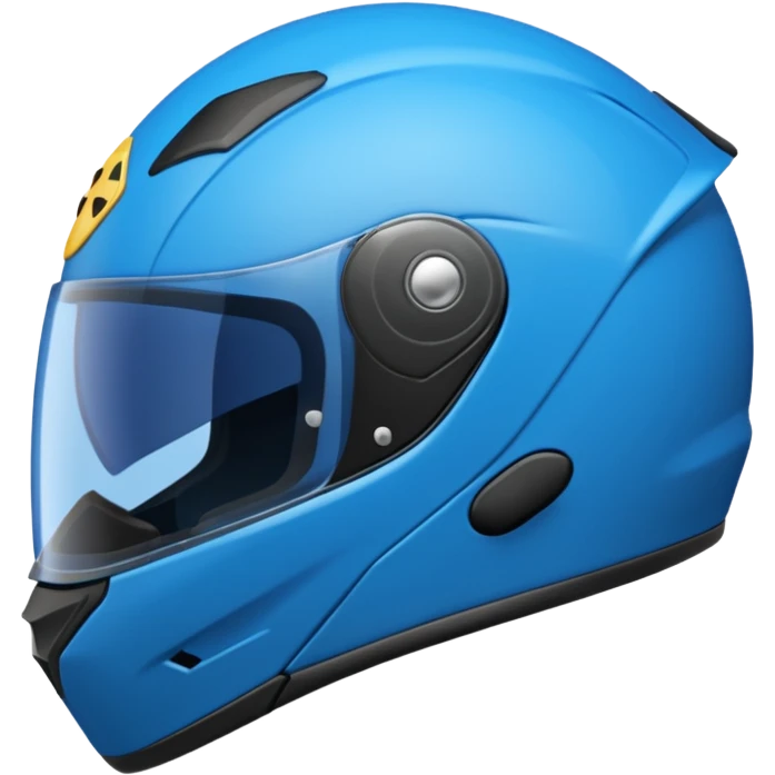 emoji capacete de moto azul (use a cor no HEX/HTML #1440FF) emoji