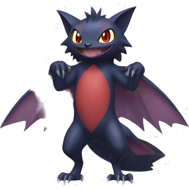 Noibat-Litten-Zoroark-Nargacuga full body emoji