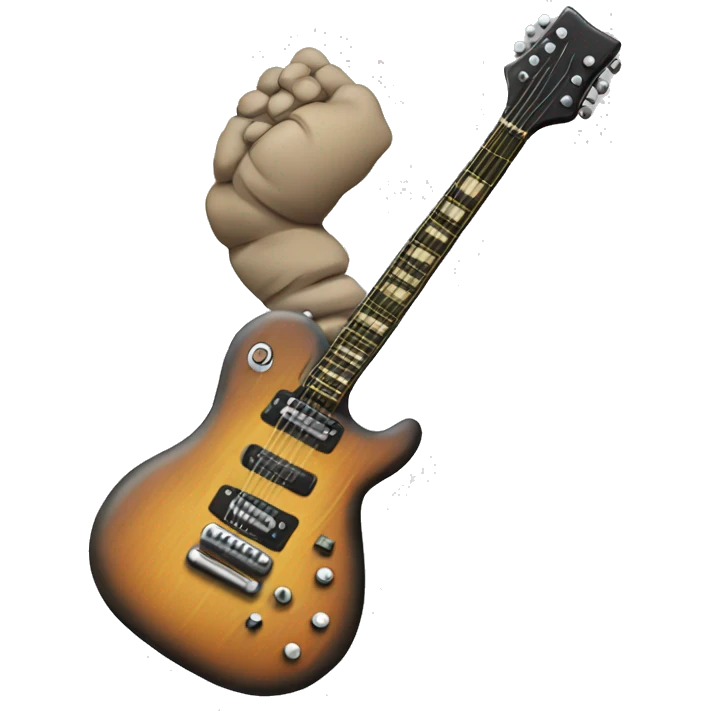 rock guitar emoji