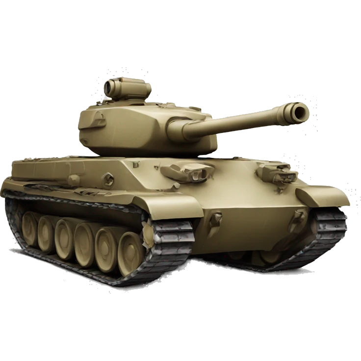 tank with eyes that express emotions emoji