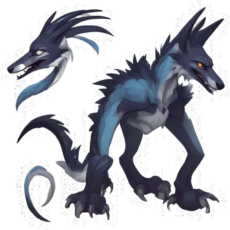 Cool Edgy Modern Vernid-Sergal species by LiLaiRa emoji
