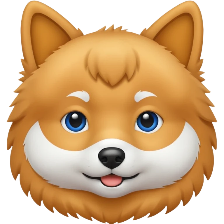 Ein blaer quadrat komplett blau eckig spitz ohne gesicht emoji