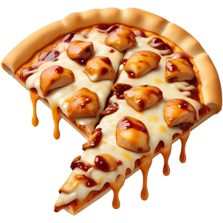 Bbq chicken pizza emoji