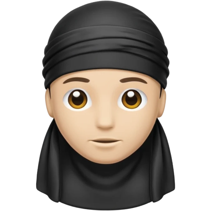 make a durag emoji but just the durag not the person in the durag emoji