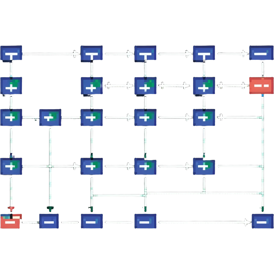 linked list data structure with nodes connected by arrows emoji