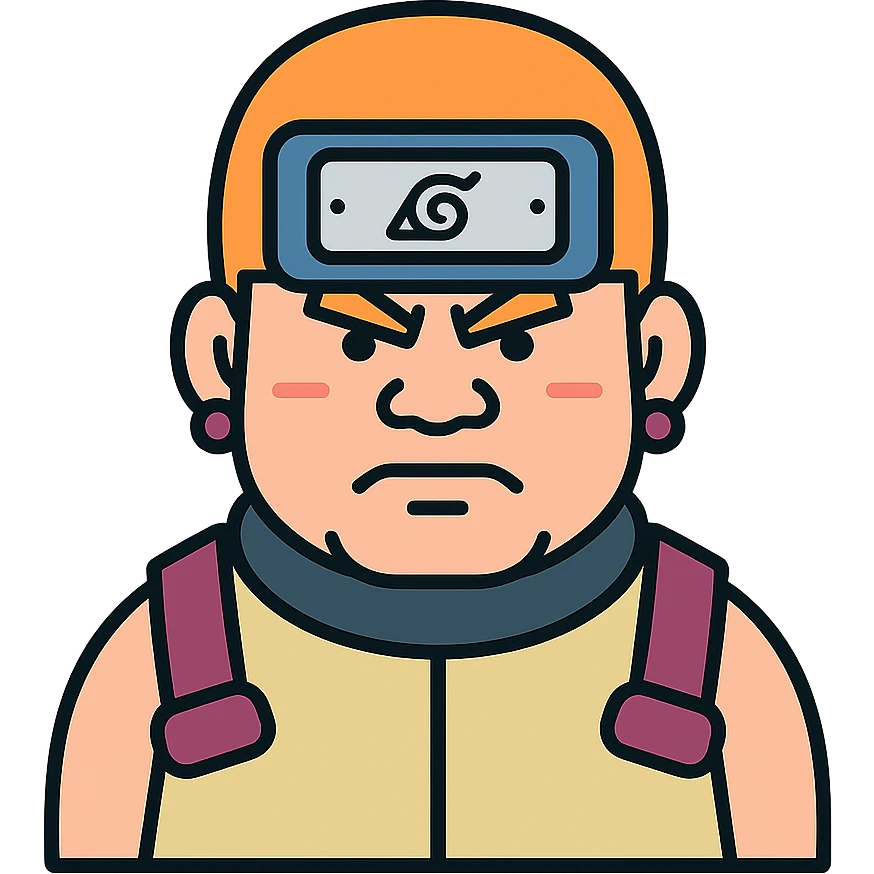 Jirobo from Naruto emoji