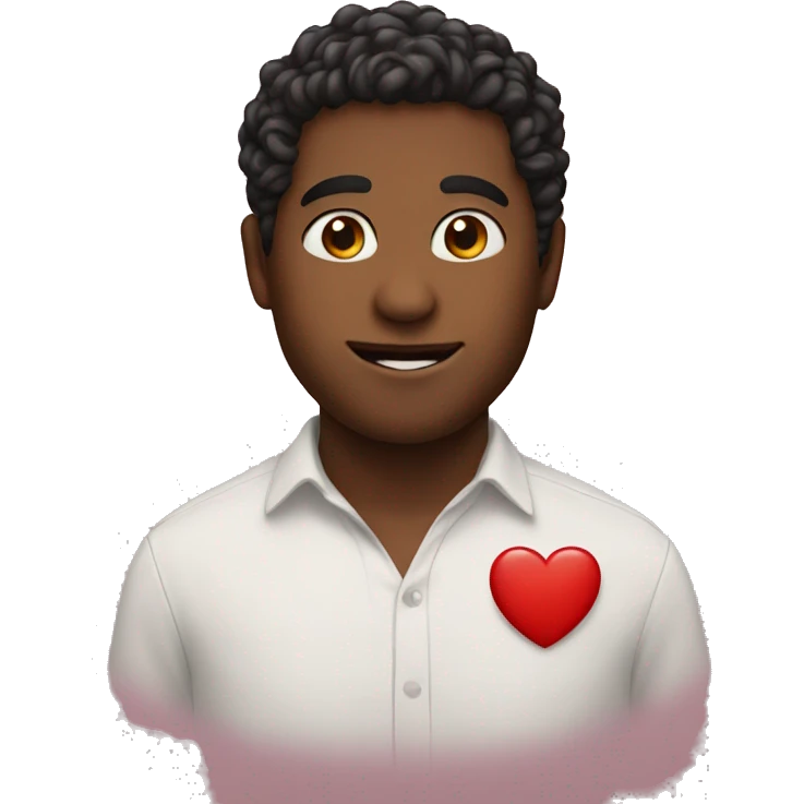 heart with jahiem in the middle emoji
