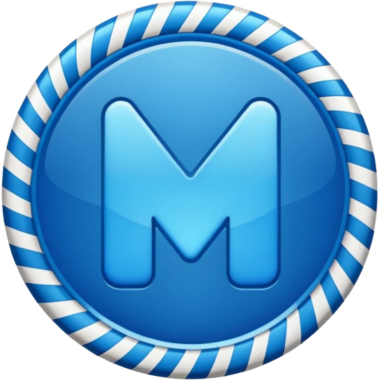 Instagram verification badge emoji in a blue  circular shape with zigzag edges emoji