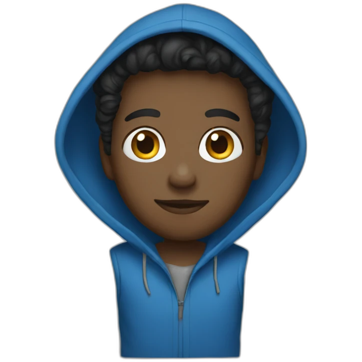 blue hoodies emoji