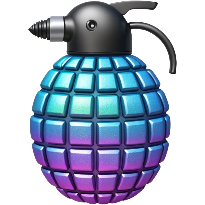 glitter grenade emoji