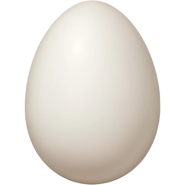 simple egg emoji