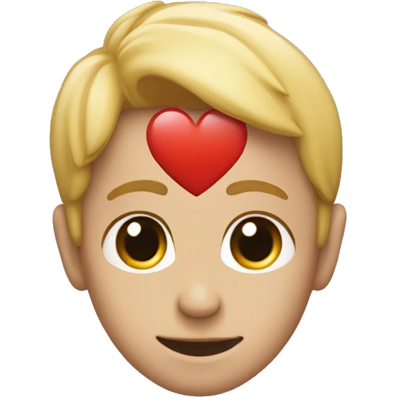 Un corazón real humano, con tonos claros, y que se vea bonito emoji
