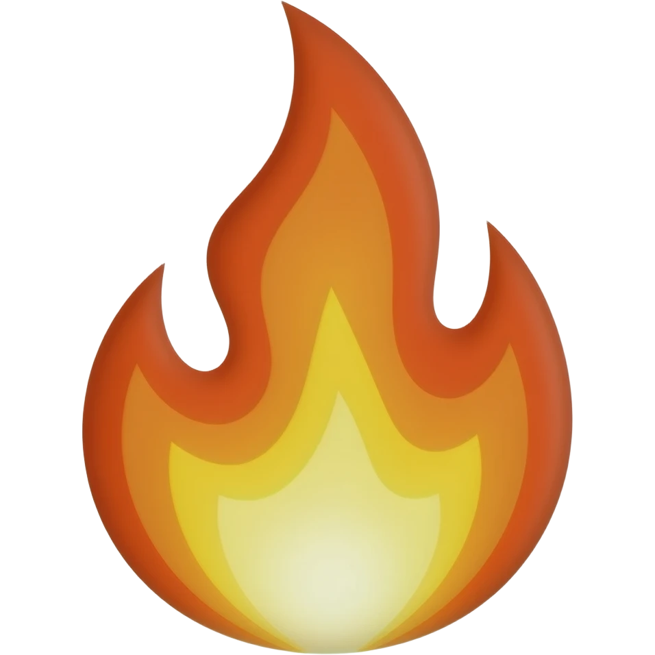 Fire paintball emoji