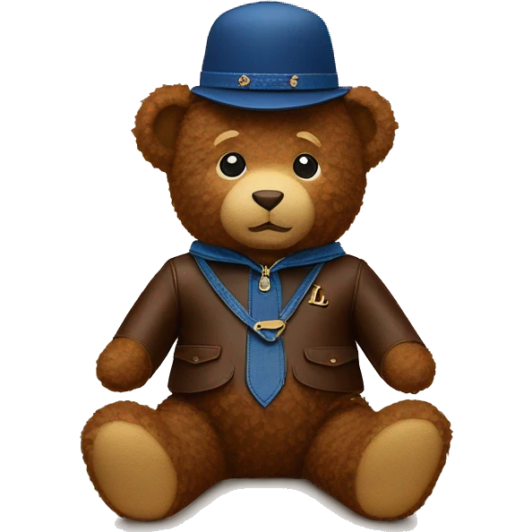 Louis Vuitton Teddy emoji