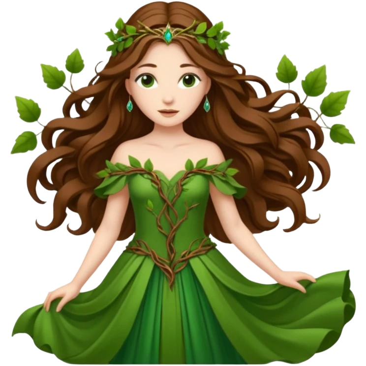 forest queen emoji