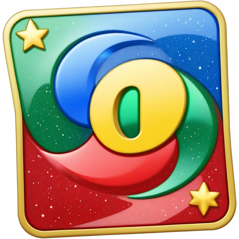 UNO reverse card with sparkles emoji