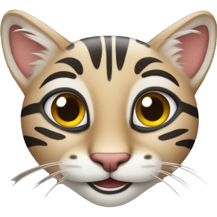 Happy wild Cat  emoji