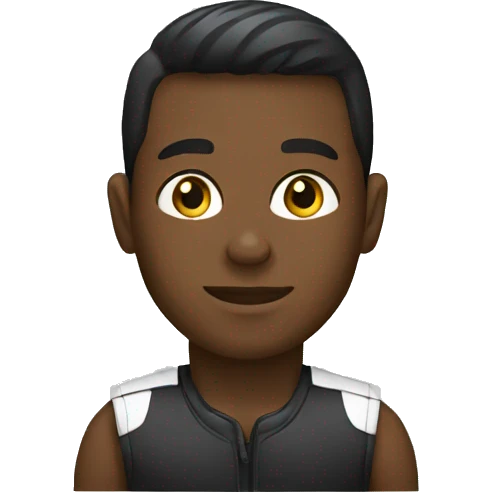 black race car emoji