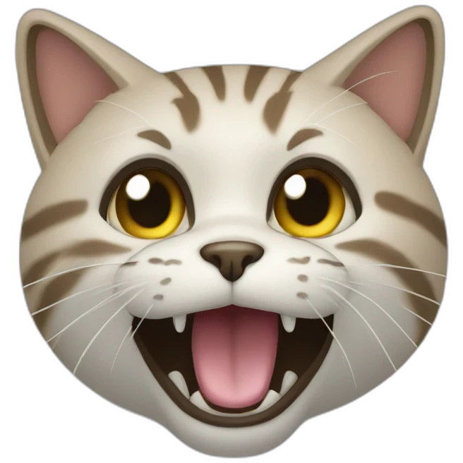 Un chat qui fait caca emoji
