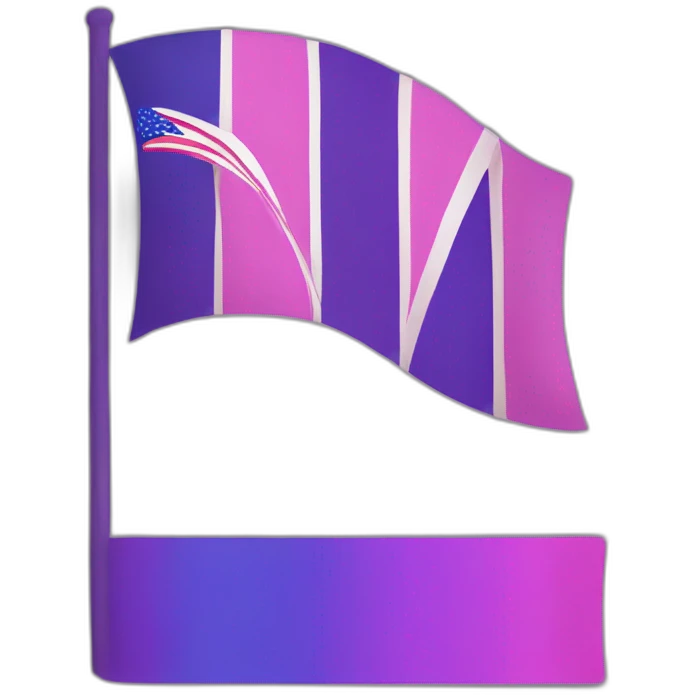 Bi flag emoji