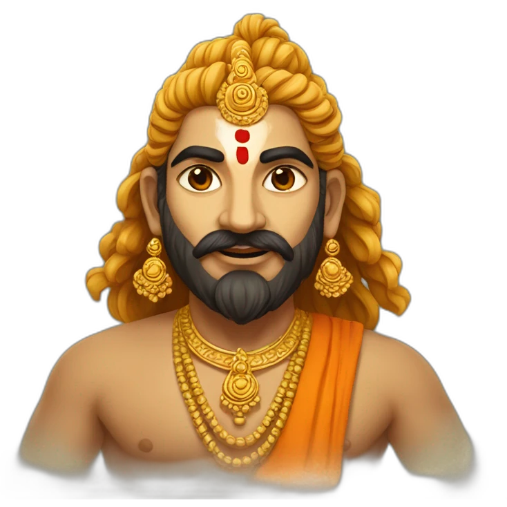Bhagwa dwaj emoji