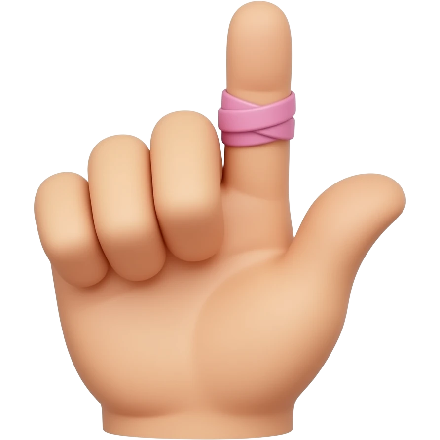 When one pinky wraps a another person pinky emoji