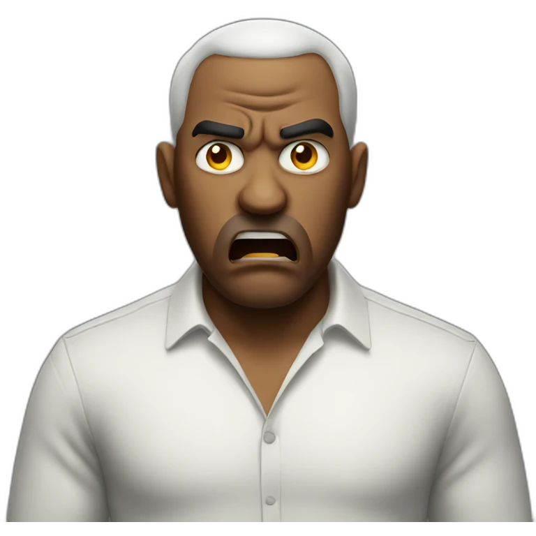 Angry man emoji
