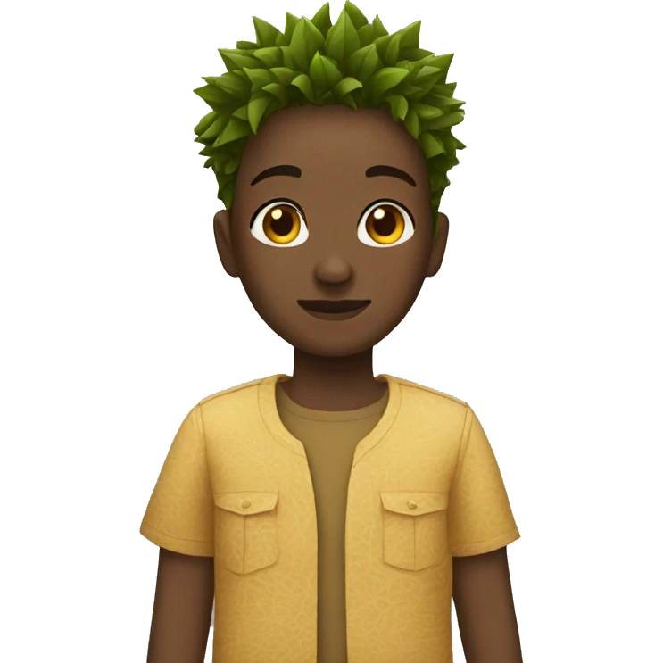 African thorn clothes emoji