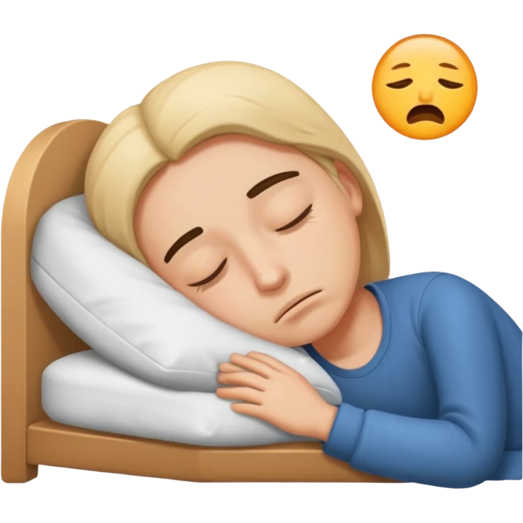 Sleepy Character zzz emoji