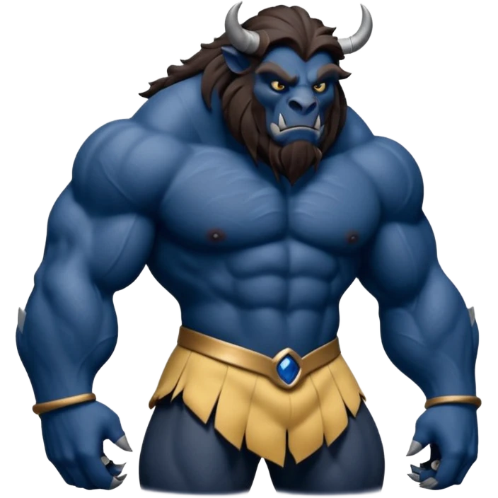 Beast from Beauty and the Beast Movie emoji