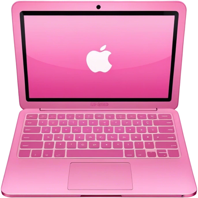 pink laptop emoji