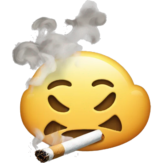 Smoking emoji emoji
